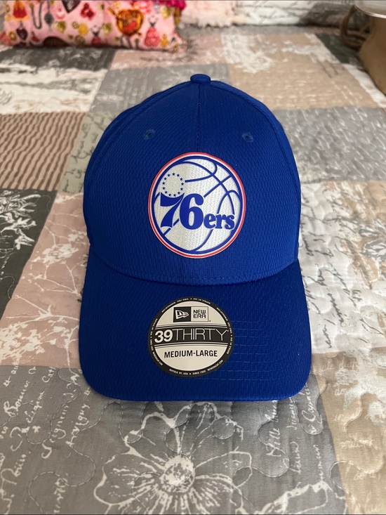 New Era Other - New Era 76ers Bold Blue 39THIRTY Stretch Fit Hat